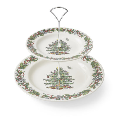 Christmas Tree Wreath Cake Stand
