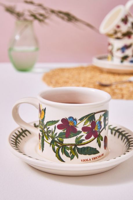 Botanic Garden Set of 6 Teacups &amp; Saucers