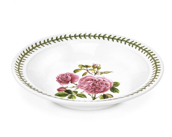 Botanic Roses Portmeirion Rose Soup Plate 8"