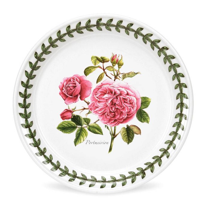 Botanic Roses Portmeirion Bread Plate 6"