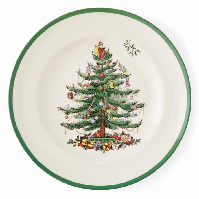 Christmas Tree Dinner Plate 27.5cm