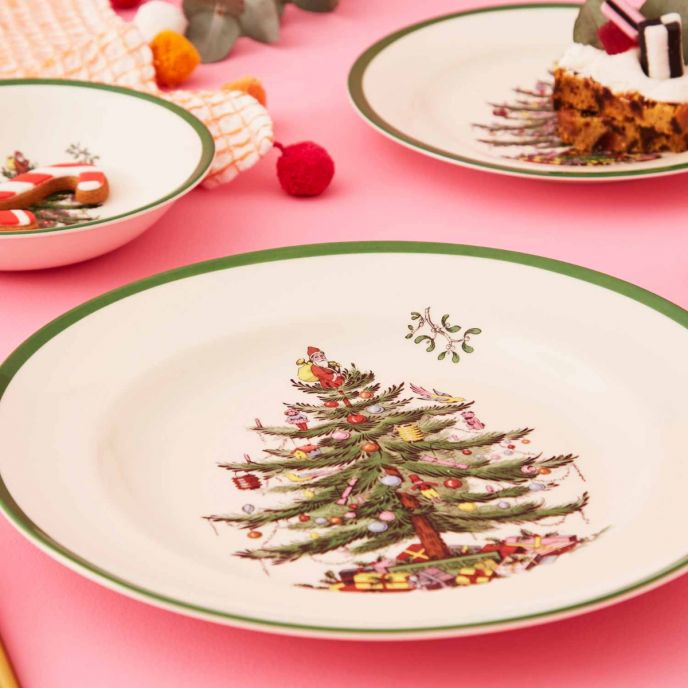 Christmas Tree Dinner Plate 27.5cm