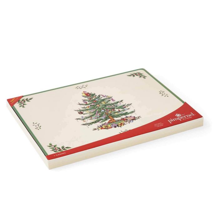 Christmas Tree Set of 4 Placemats