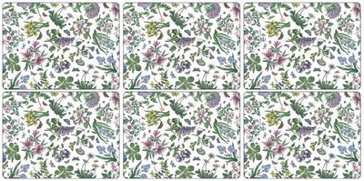 Botanic Garden Set of 6 Chintz Placemats