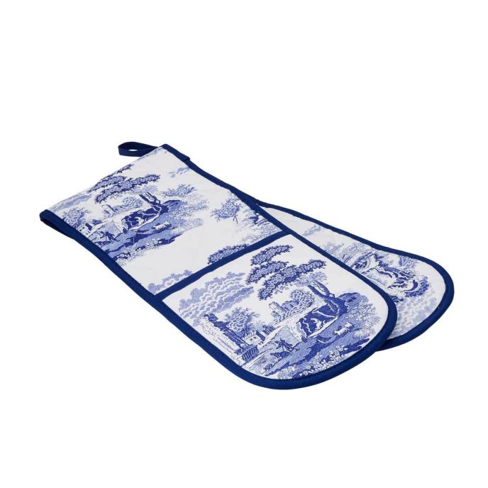 Spode Blue Italian Double Oven Glove