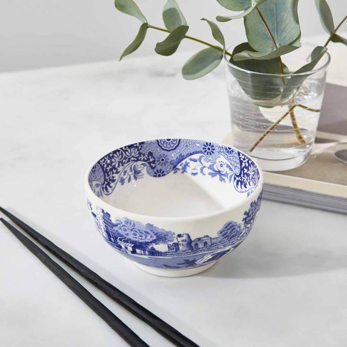 Blue Italian Set of 4 Dip Bowls 11"