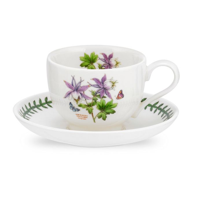 Exotic Botanic Garden Teacup &amp; Saucer Set