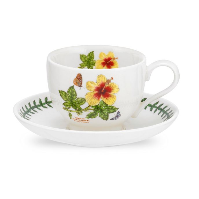 Exotic Botanic Garden Teacup &amp; Saucer Set
