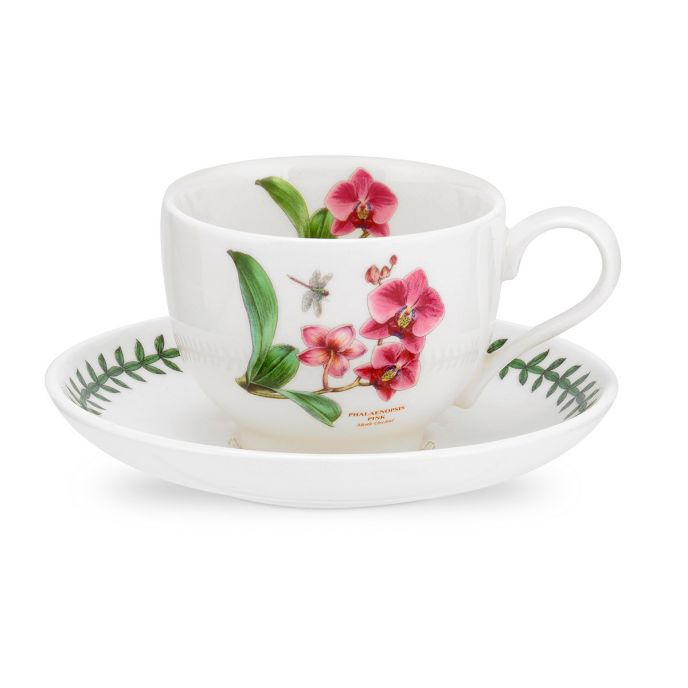 Exotic Botanic Garden Teacup &amp; Saucer Set