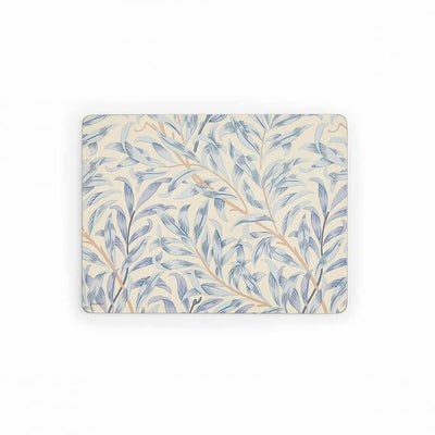 Morris &amp; Co. Willow Bough 6 Placemats, Blue