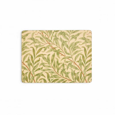 Morris &amp; Co. Willow Bough 6 Placemats, Green
