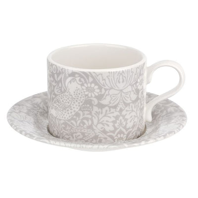 Pure Morris Strawberry Thief Teacup &amp; Saucer