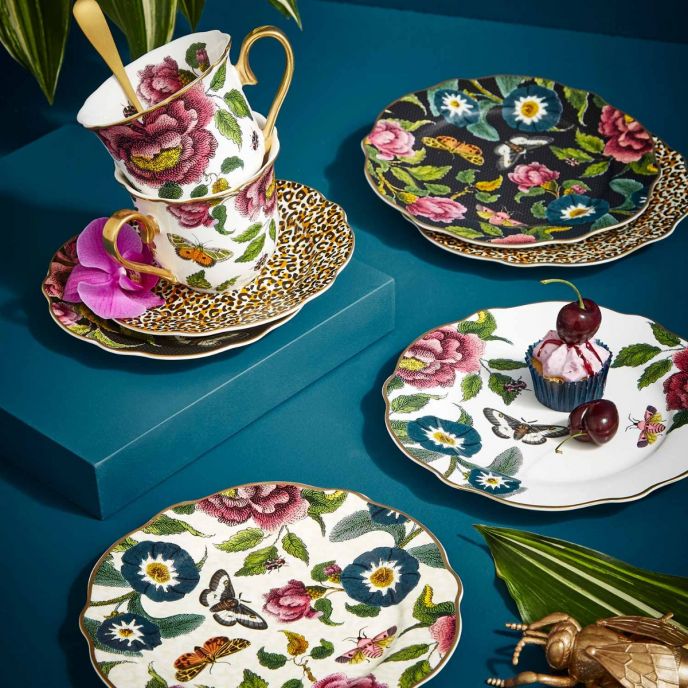 Creatures of Curiosity Dessert Plates Set of 4