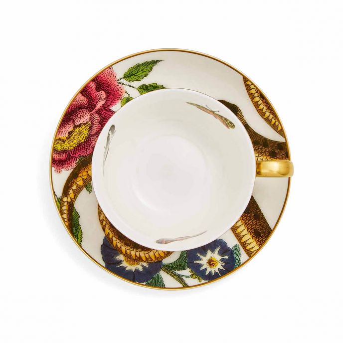 Creatures of Curiosity Leopard Cup &amp; Saucer