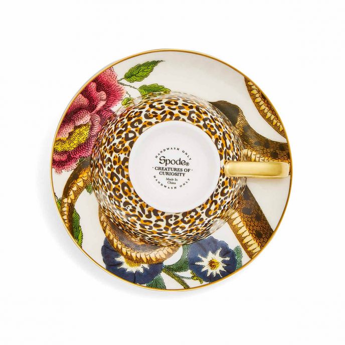 Creatures of Curiosity Leopard Cup &amp; Saucer