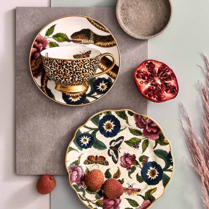 Creatures of Curiosity Leopard Cup &amp; Saucer