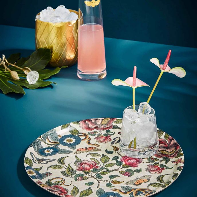 Creatures of Curiosity Round Serving Tray