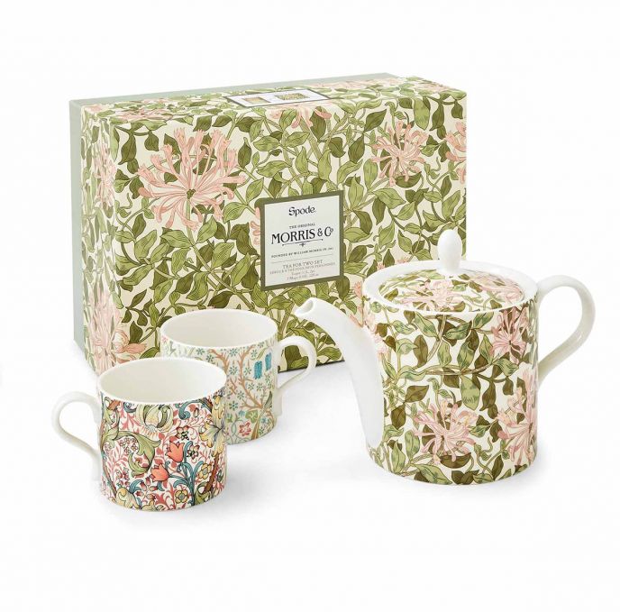 Morris &amp; Co. Teapot &amp; Mug Set