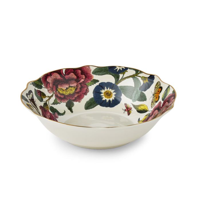 Creatures of Curiosity White Serving Bowl 
