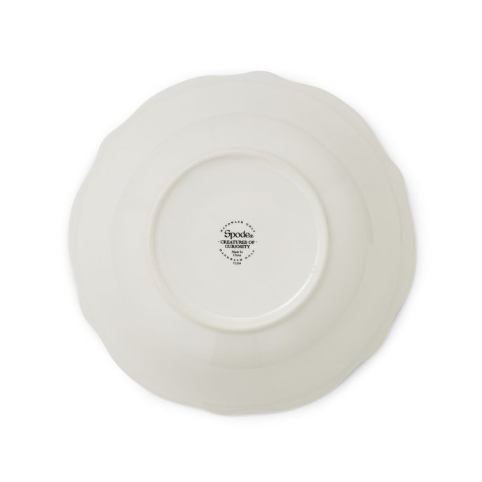Creatures of Curiosity White Serving Bowl 