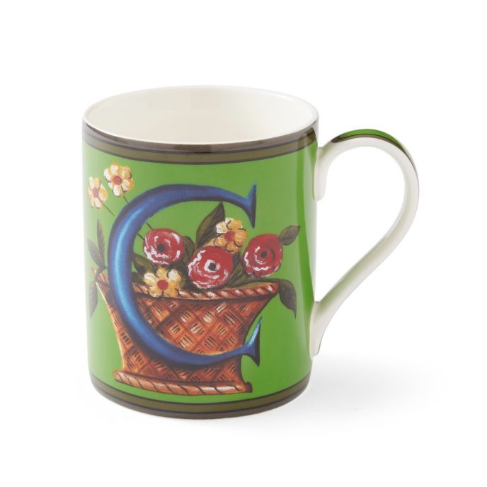 Kit Kemp Alphabet Mug C