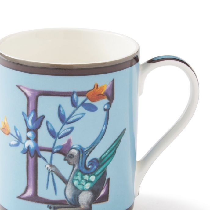 Kit Kemp Alphabet Mug E