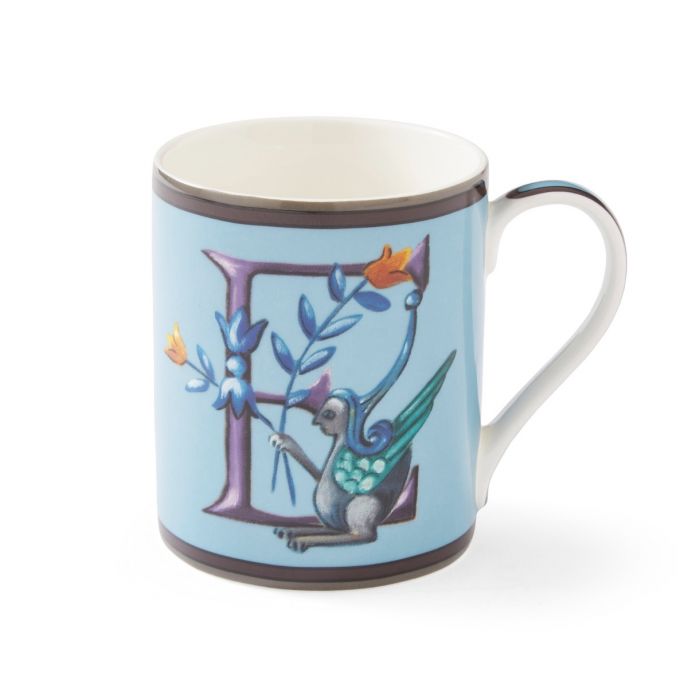 Kit Kemp Alphabet Mug E
