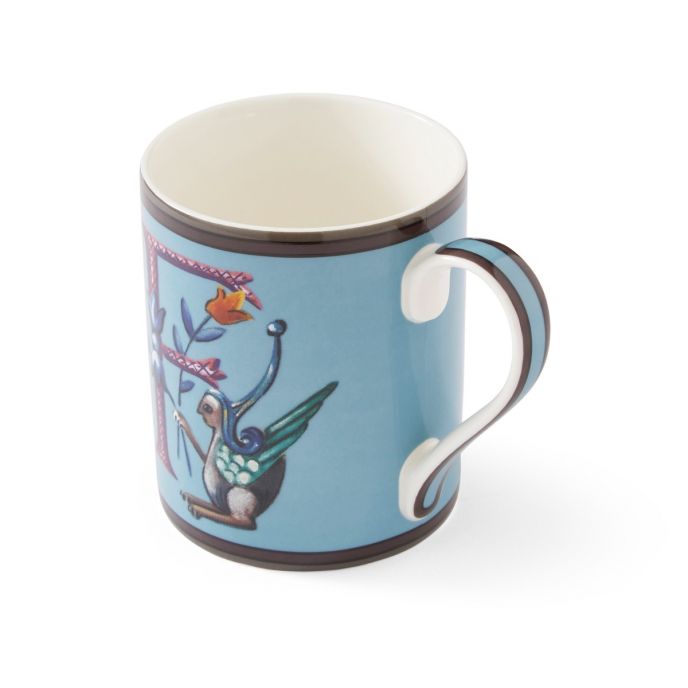 Kit Kemp Alphabet Mug F