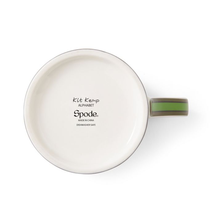 Kit Kemp Alphabet Mug G