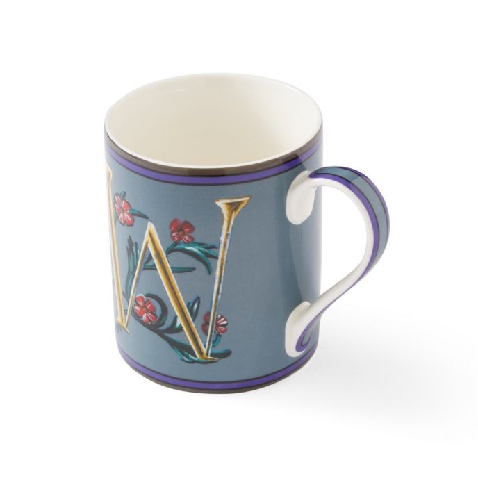 Kit Kemp Alphabet Mug W