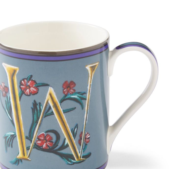 Kit Kemp Alphabet Mug W