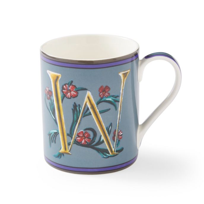 Kit Kemp Alphabet Mug W