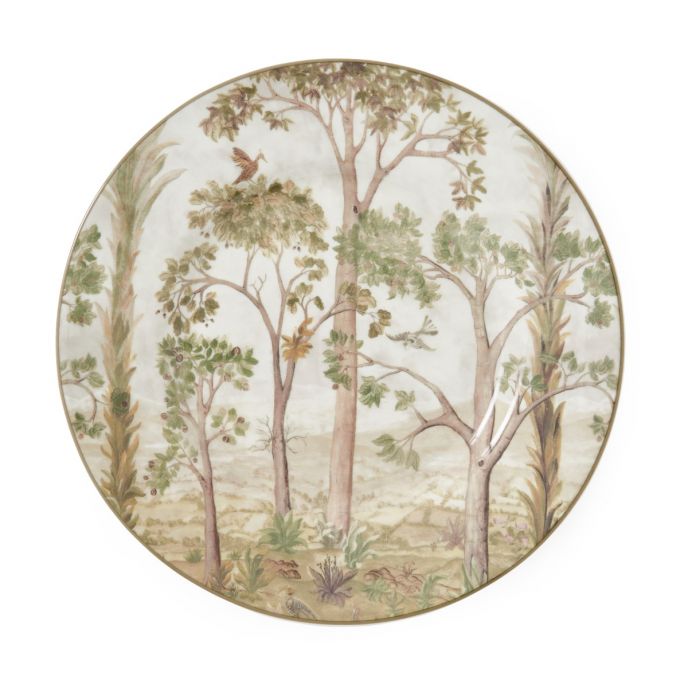 Tall Trees Set of 4 Salad Plates