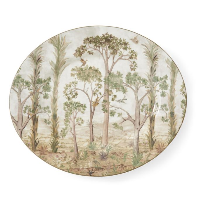 Tall Trees Oval Platter