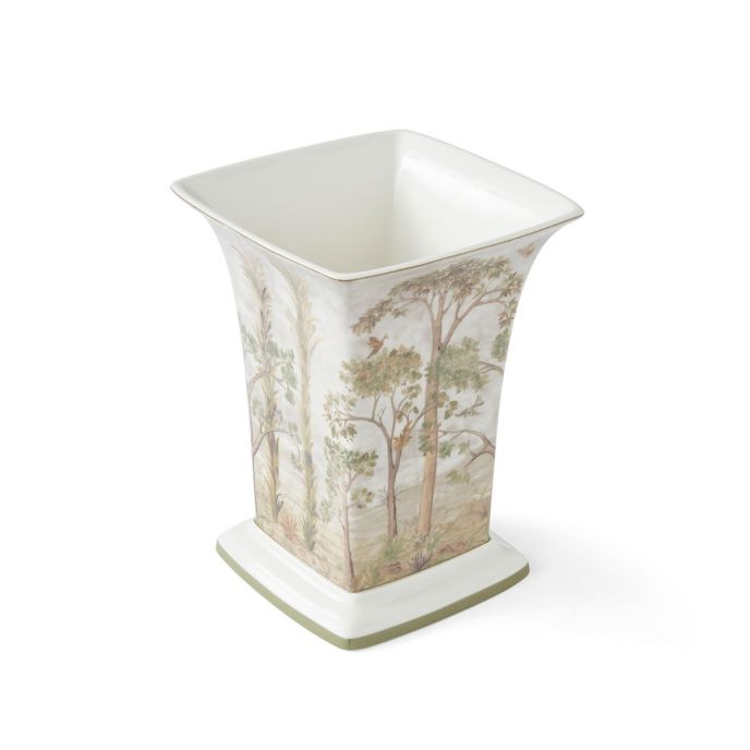 Tall Trees Square Vase