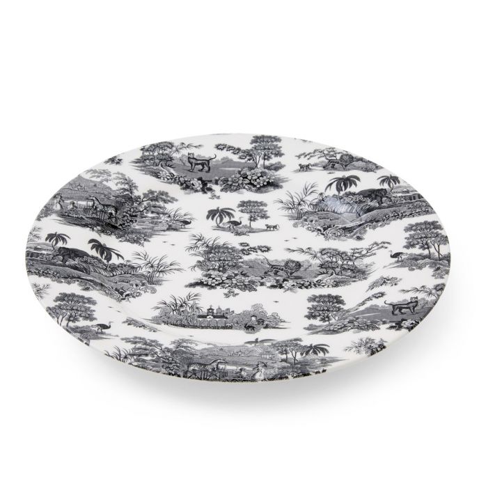 Zoological Gardens Set of 4 Dinner Plates