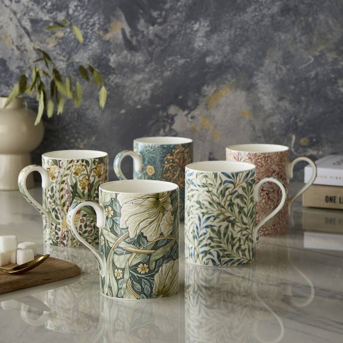 Morris &amp; Co. Pimpernel Mug 12 oz.