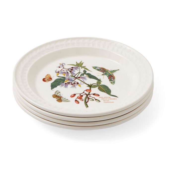 Botanic Garden Papilio set of 4 Dinner Plates