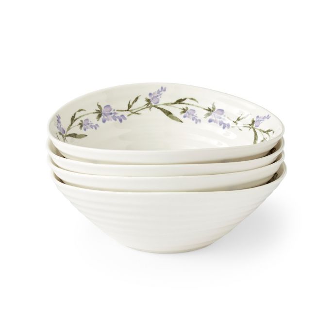 Sophie Conran Lavandula Set of 4 Cereal Bowls