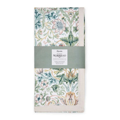 Morris &amp; Co. Stawberry Thief Table Runner