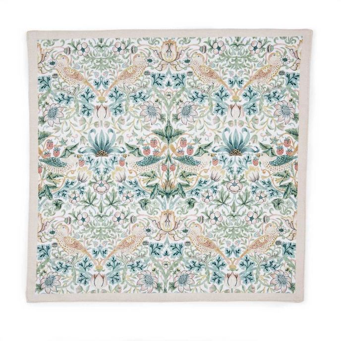 Morris &amp; Co. Strawberry Thief Set of 2 Napkins
