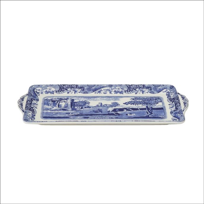 Spode Blue Italian Ceramic Platter