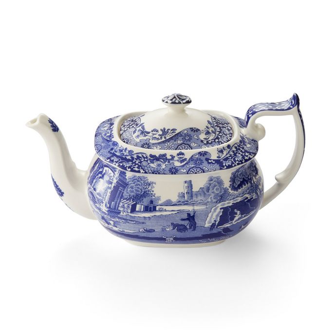 Spode Blue Italian Teapot 1.1L