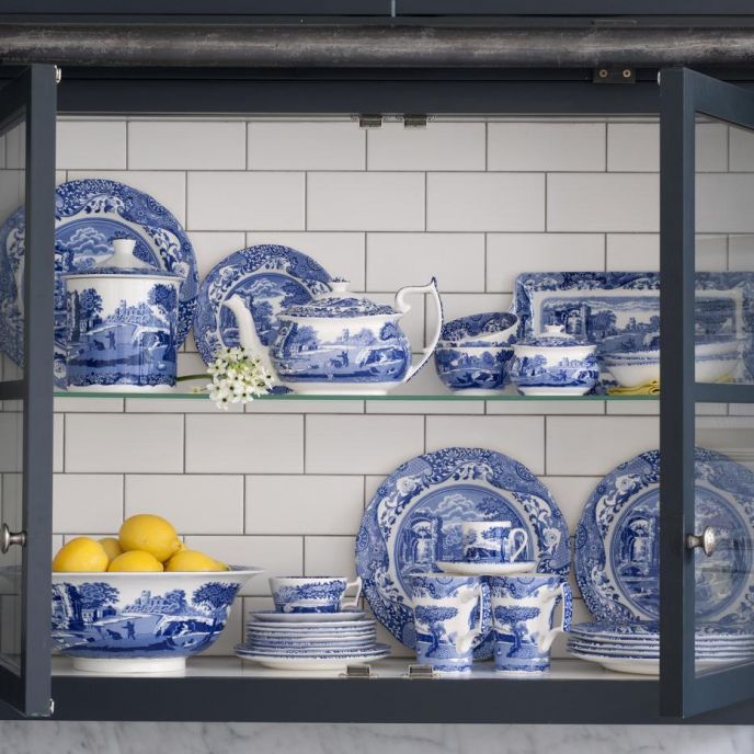 Spode Blue Italian Rectangular Dish