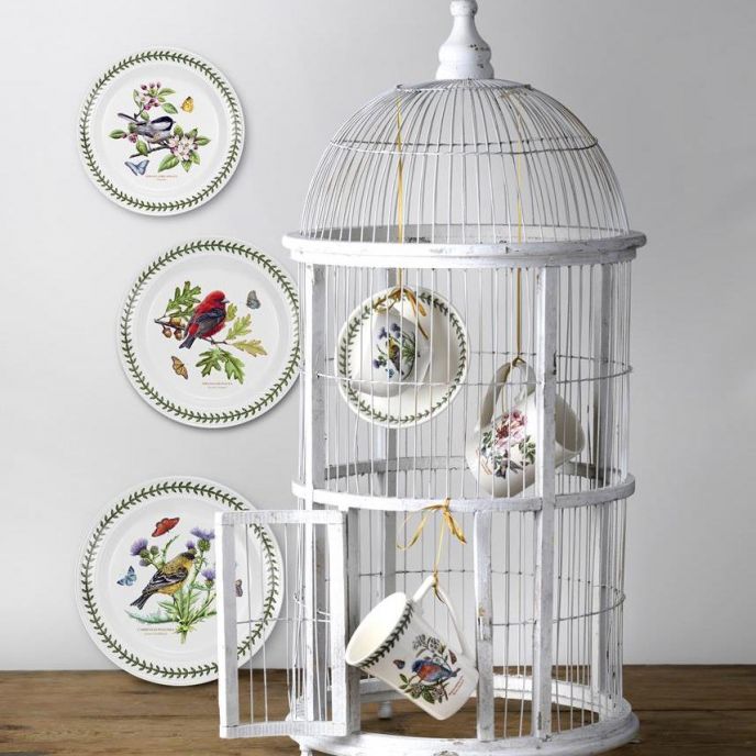 Portmeirion Botanic Garden Birds Plate 10 Inch Baltimore Oriole