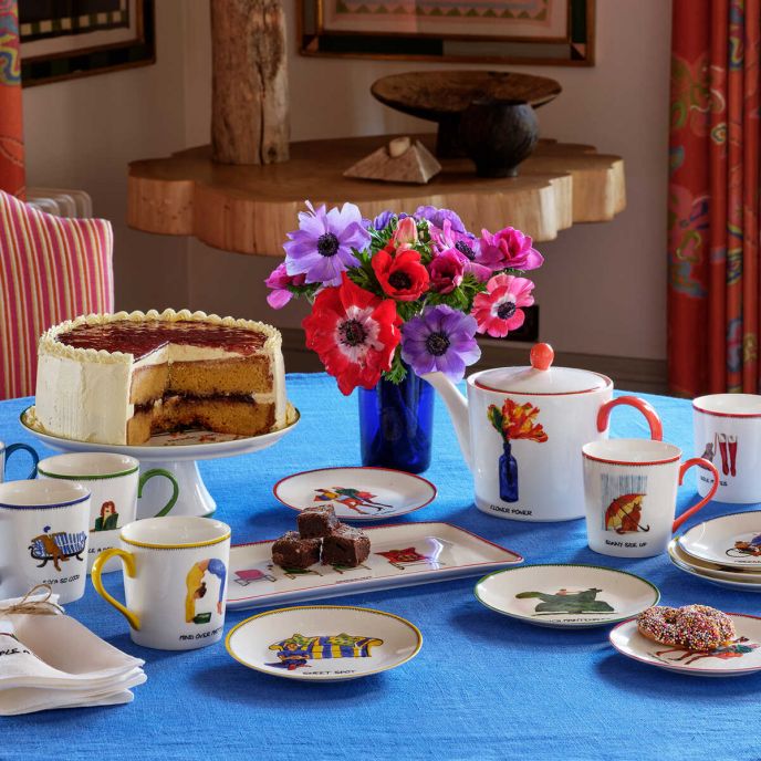 Kit Kemp Doodles Mind Over Matter Mug