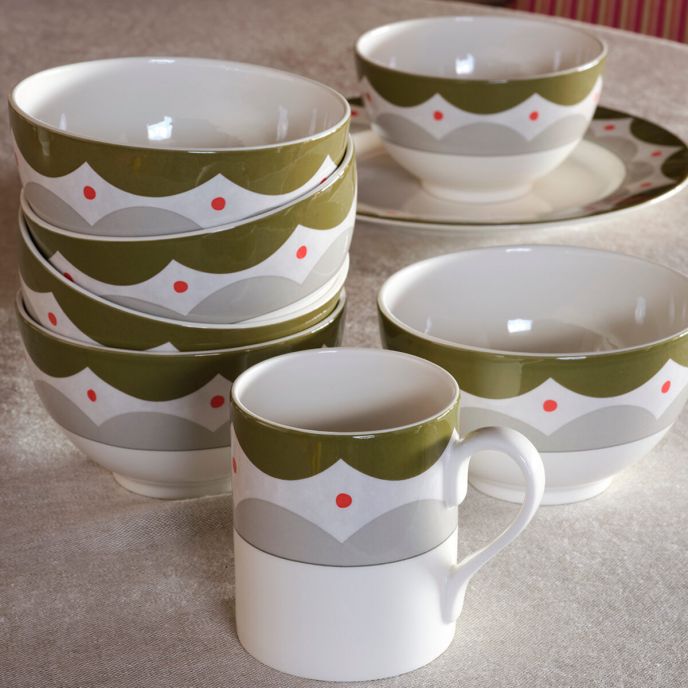 Kit Kemp Geo Rice Bowl Set 4