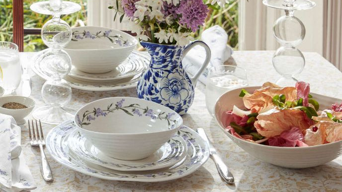 Sophie Conran Lavandula Set of 4 Cereal Bowls