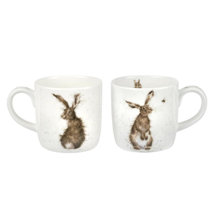 EXCLUSIVE Wrendale Designs Hare &amp; the Bee Mug and Candle Set