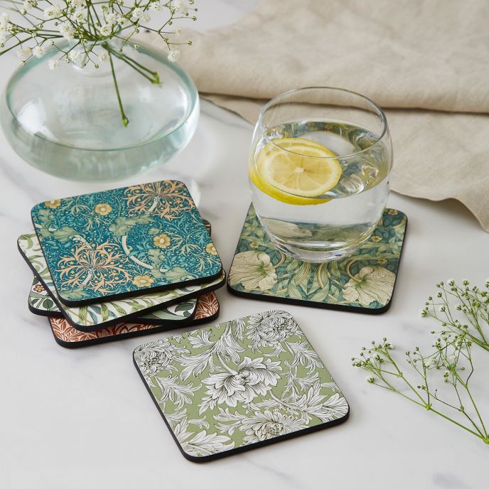 Morris &amp; Co. Set of 6 Coasters